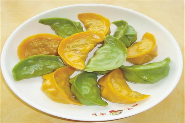 五彩水饺 五彩水饺